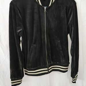 Black Velvet Two Piece